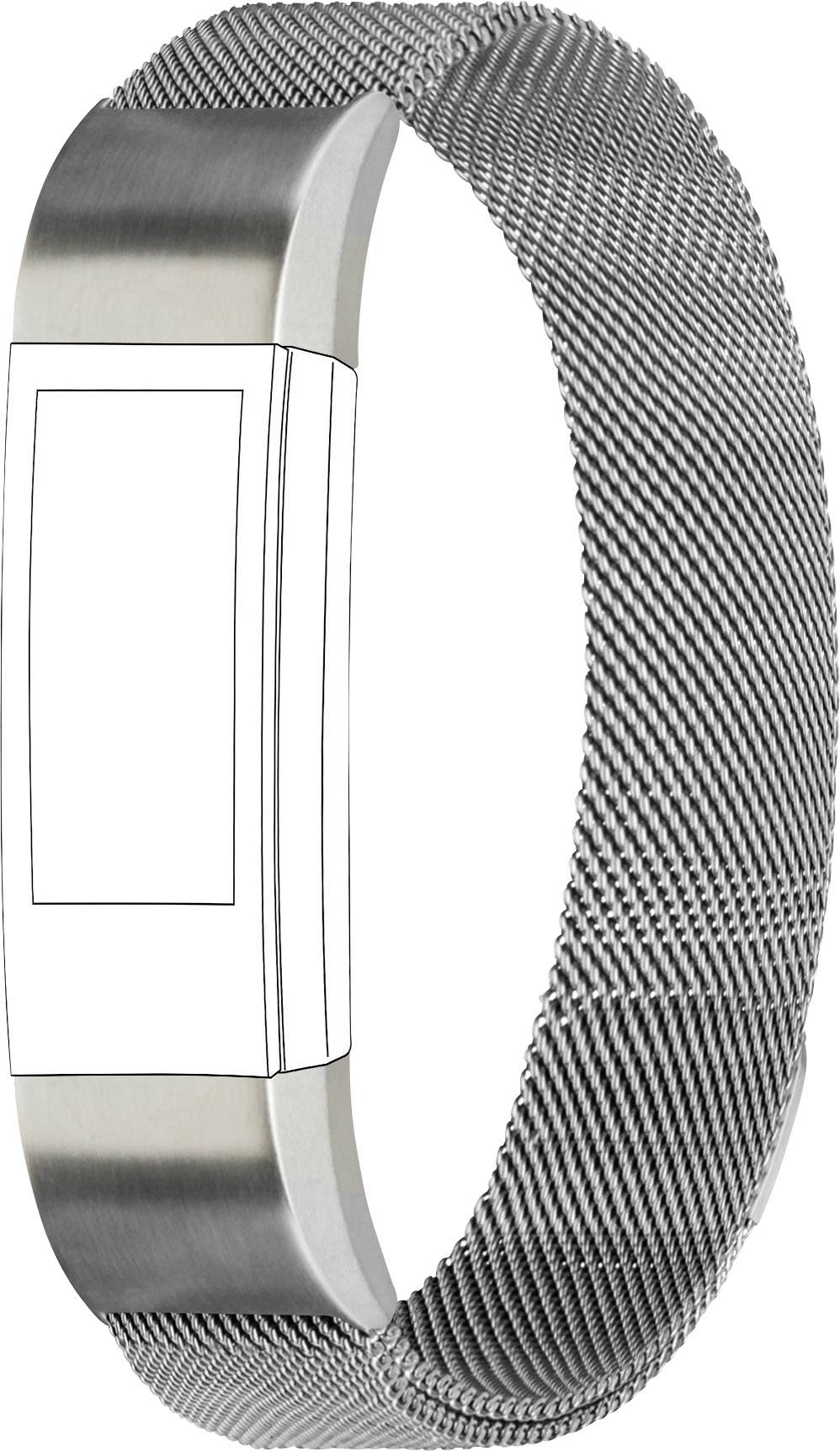 Topp für FitBit Alta/Alta HR Ersatzarmband Silber