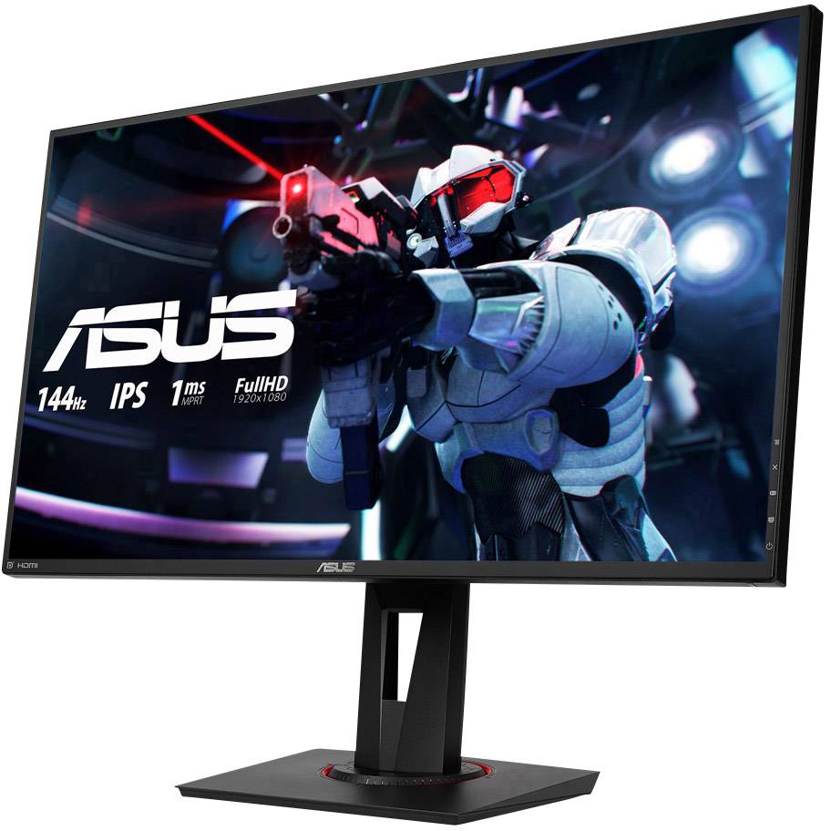 Asus VG279Q Gaming Monitor EEK F (A - G) 68.6 cm (27 Zoll) 1920 x 1080 Pixel 16:9 1 ms HDMI®, DisplayPort, DVI, Klinke IPS LED
