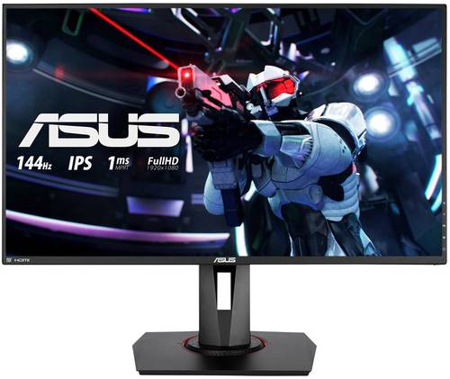 Asus VG279Q Gaming Monitor 68.6cm (27 Zoll) EEK A (A+++ - D) 1920 x 1080 Pixel Full HD 1 ms HDMI®,