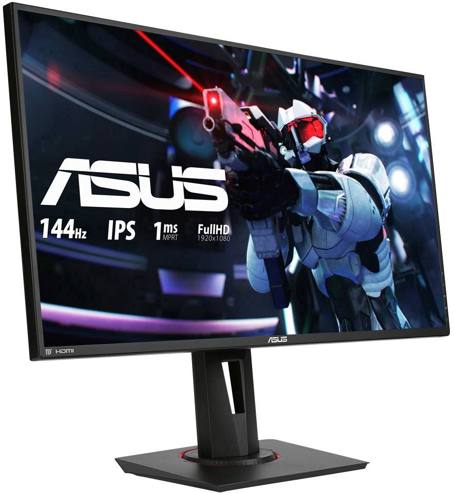 Asus VG279Q Gaming Monitor EEK F (A - G) 68.6 cm (27 Zoll) 1920 x 1080 Pixel 16:9 1 ms HDMI®, DisplayPort, DVI, Klinke IPS LED