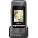 Emporia V200 Téléphone portable à clapet pour séniors avec station de charge, Touche SOS noir