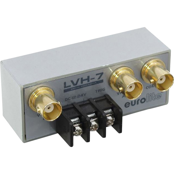 Eurolite LVH-7 2 Port BNC-Umschalter Metallgehäuse