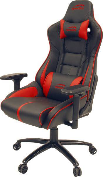 SpeedLink Ariac Gaming Chair Premium Gaming-Stuhl Schwarz, Rot