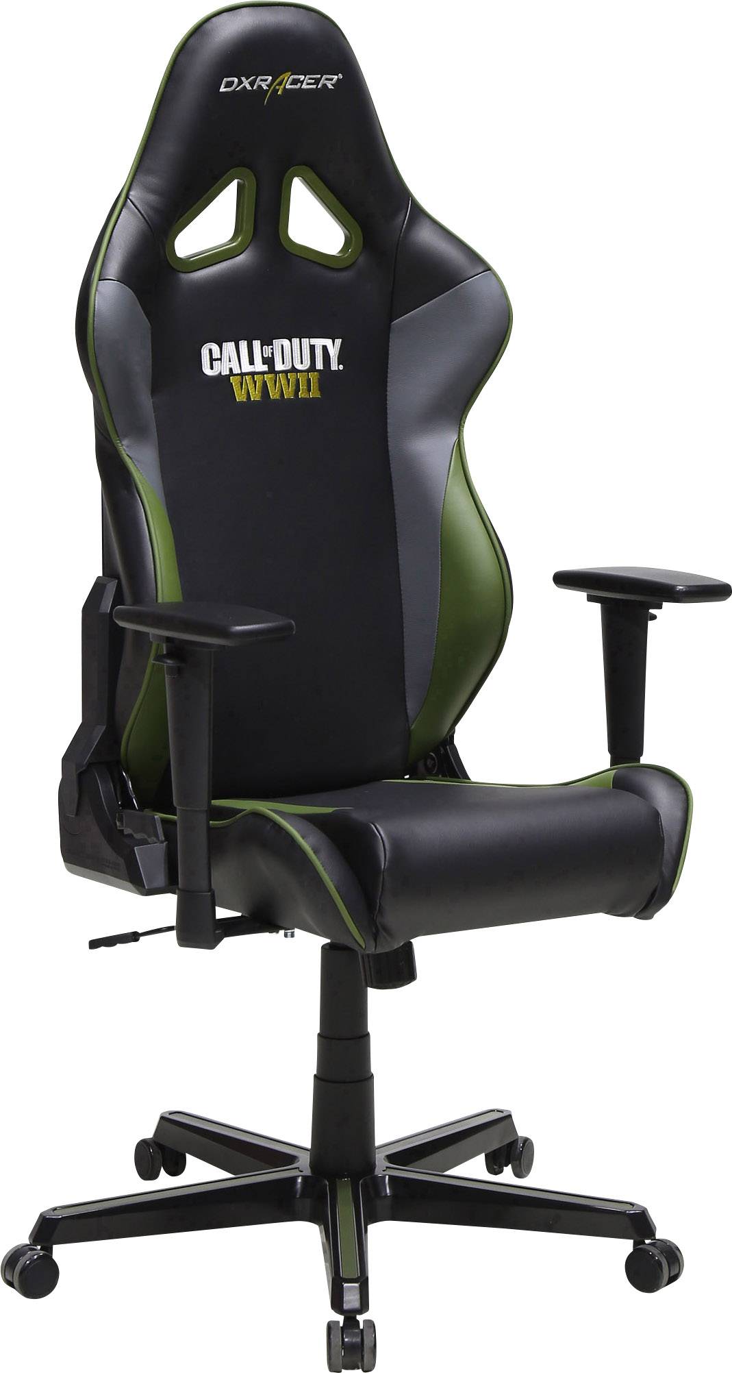 DXRacer Racing R52 Call of Duty WWII Edition Gaming-Stuhl Schwarz, Grün ...