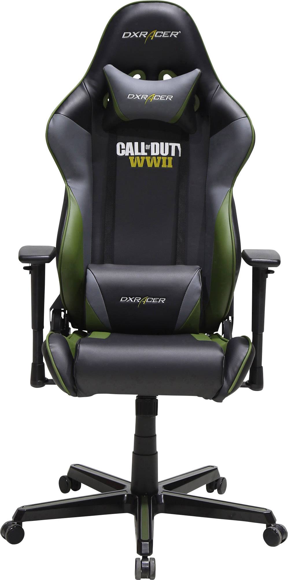 DXRacer Racing R52 Call of Duty WWII Edition Gaming-Stuhl Schwarz, Grün ...