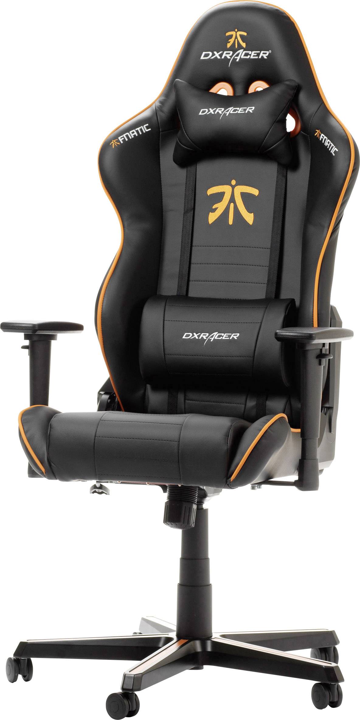 DXRacer Racing R58 Fnatic Edition Gaming-Stuhl Schwarz, Orange