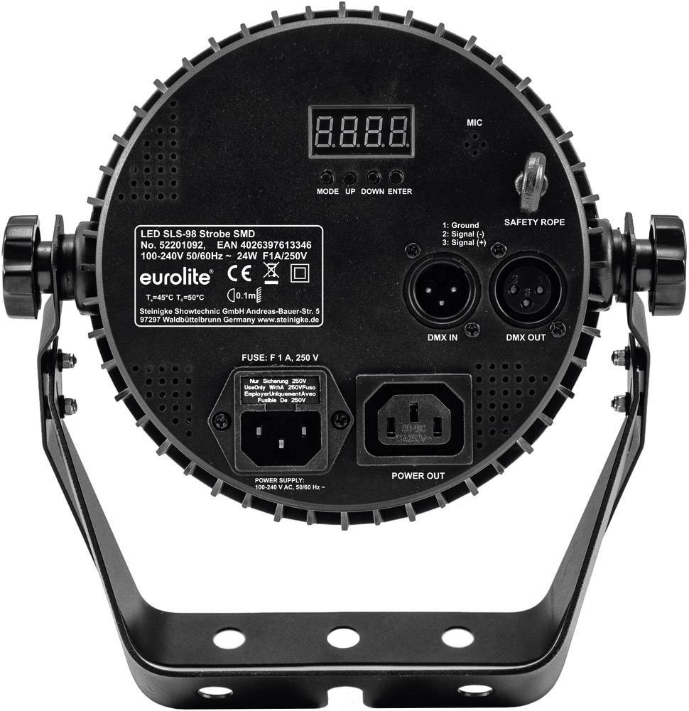 Eurolite SLS-98 DMX LED-Effektstrahler Anzahl LEDs (Details):98 Weiß