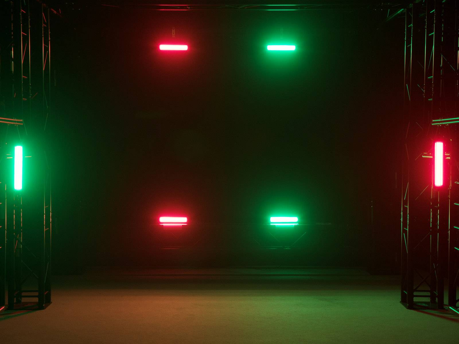 Eurolite DMX LED-Effektstrahler Anzahl LEDs (Details):132 RGB