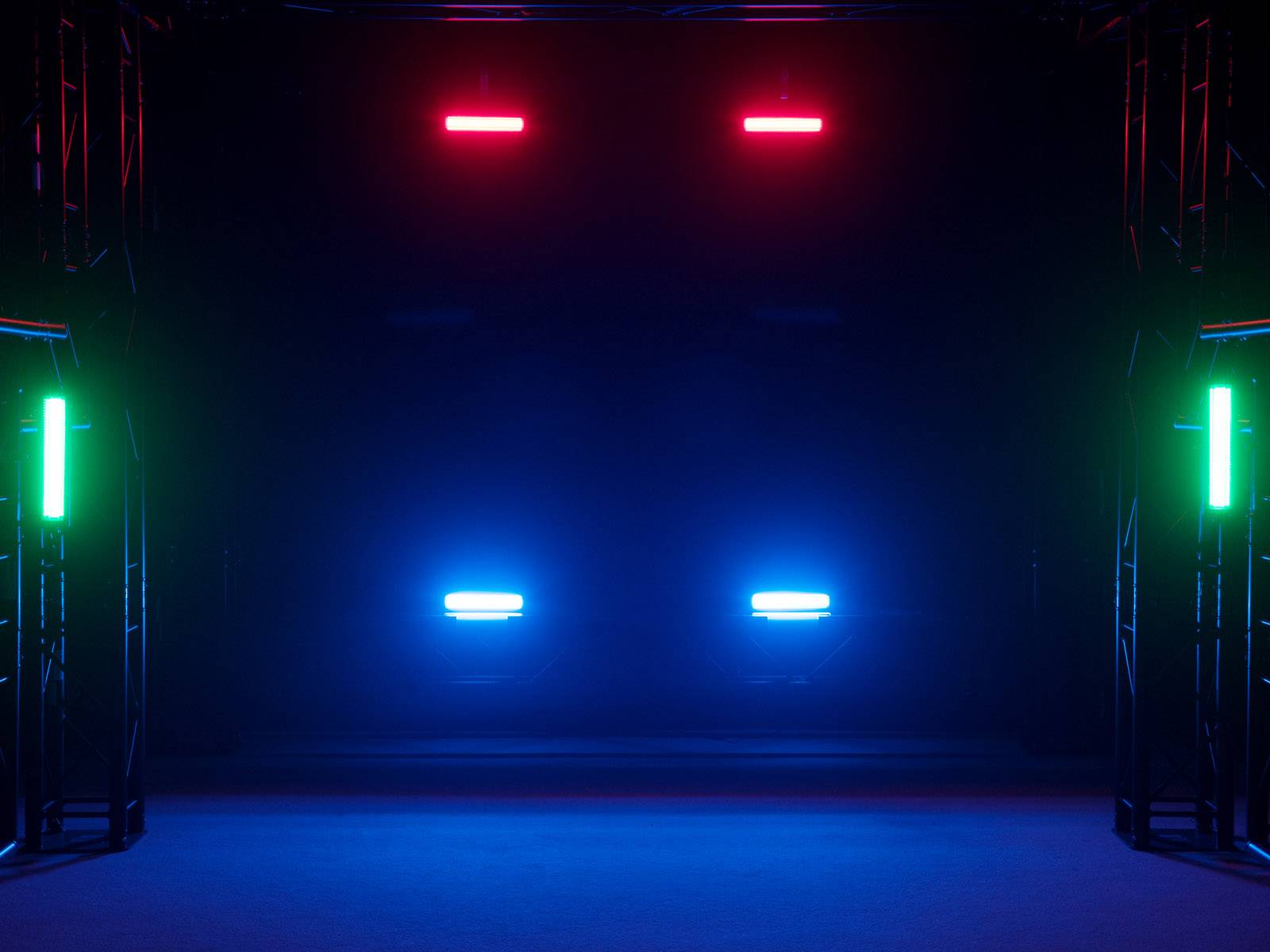 Eurolite DMX LED-Effektstrahler Anzahl LEDs (Details):132 RGB