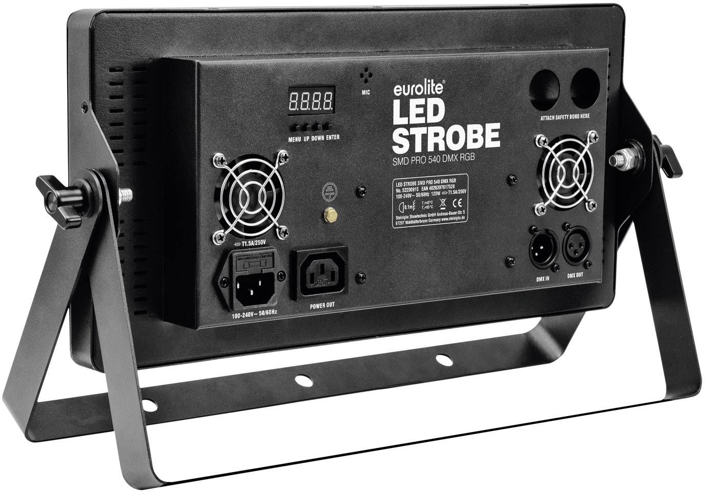 Eurolite DMX LED-Effektstrahler Anzahl LEDs (Details):540 RGB