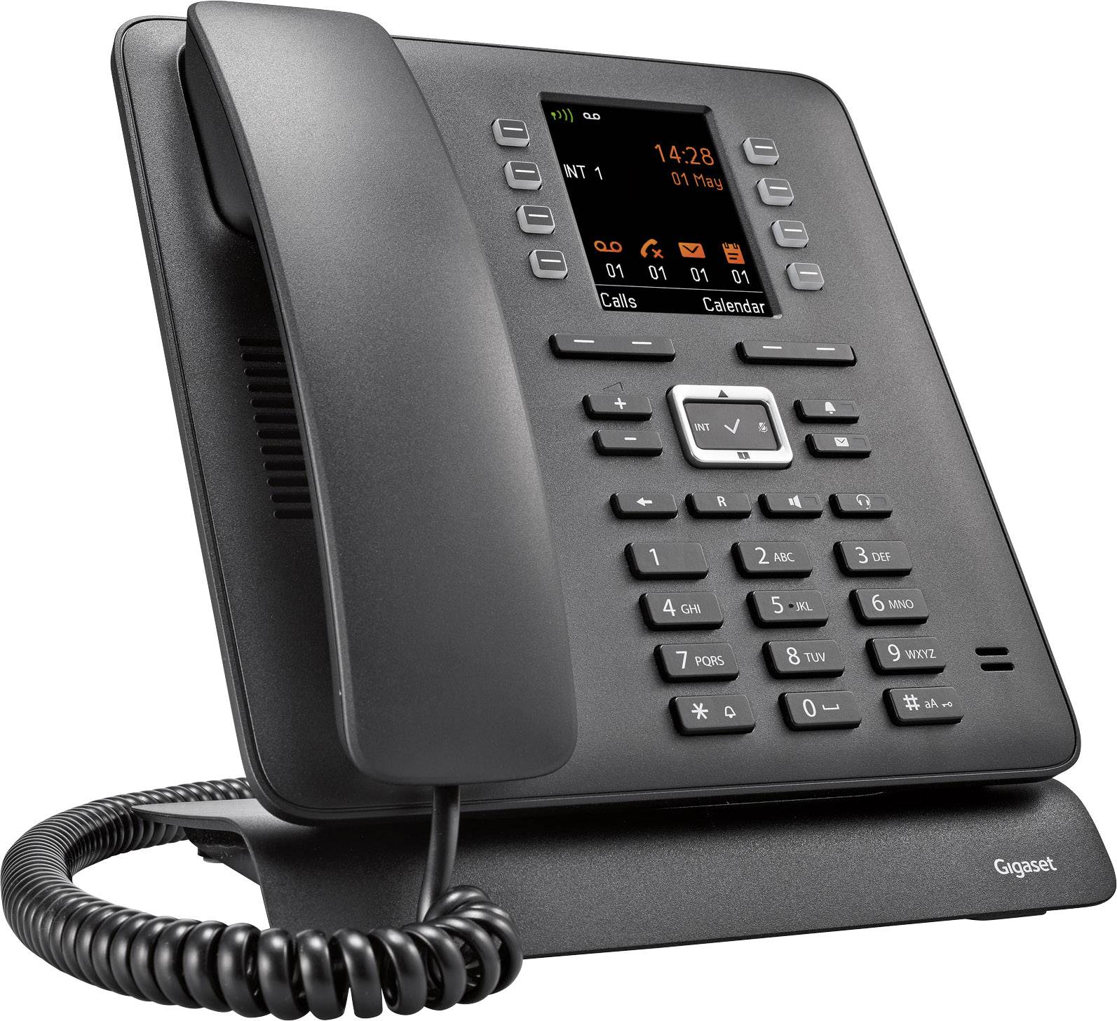 Gigaset Pro Maxwell C Schnurgebundenes Telefon, VoIP Bluetooth, Freisprechen, Headsetanschluss, Opt