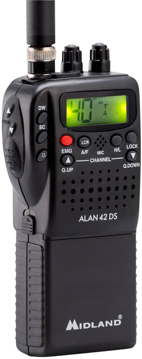 Midland Alan 42 DS C1267 CB-Handfunkgerät