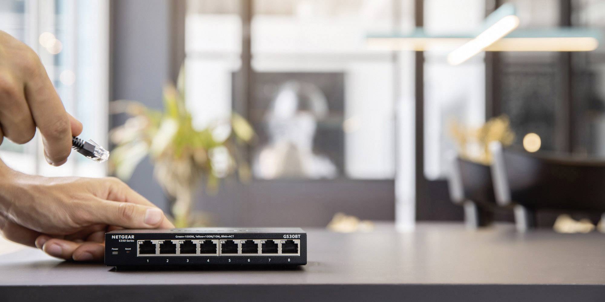 NETGEAR GS308T-100PES Netzwerk Switch 8 Port