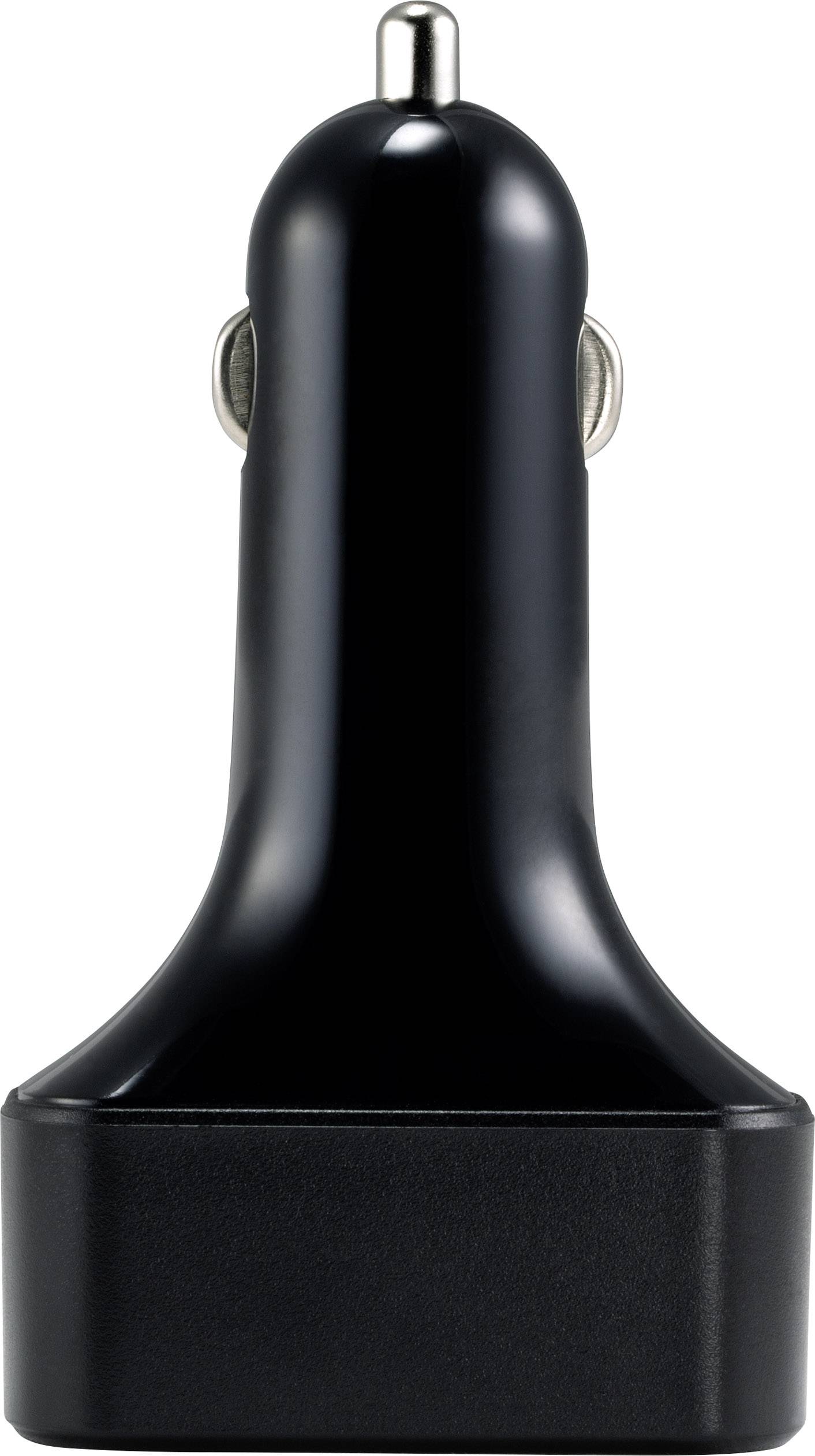 VOLTCRAFT CAS-63 USB Ladegerät 63W 1x USB-A, 1x USB-C® USB PD Schwarz KFZ USB Power Delivery (USB-PD)