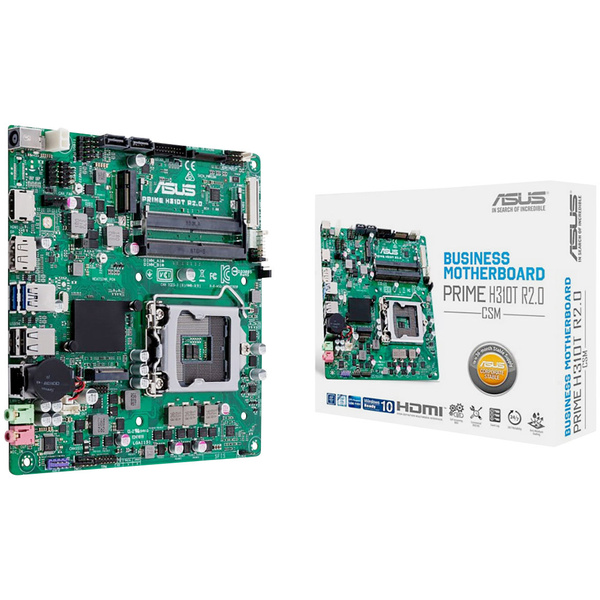 Asus PRIME H310T R2.0/CSM Mainboard Sockel Intel® 1151 Formfaktor Mini-ITX Mainboard-Chipsatz Intel® H310