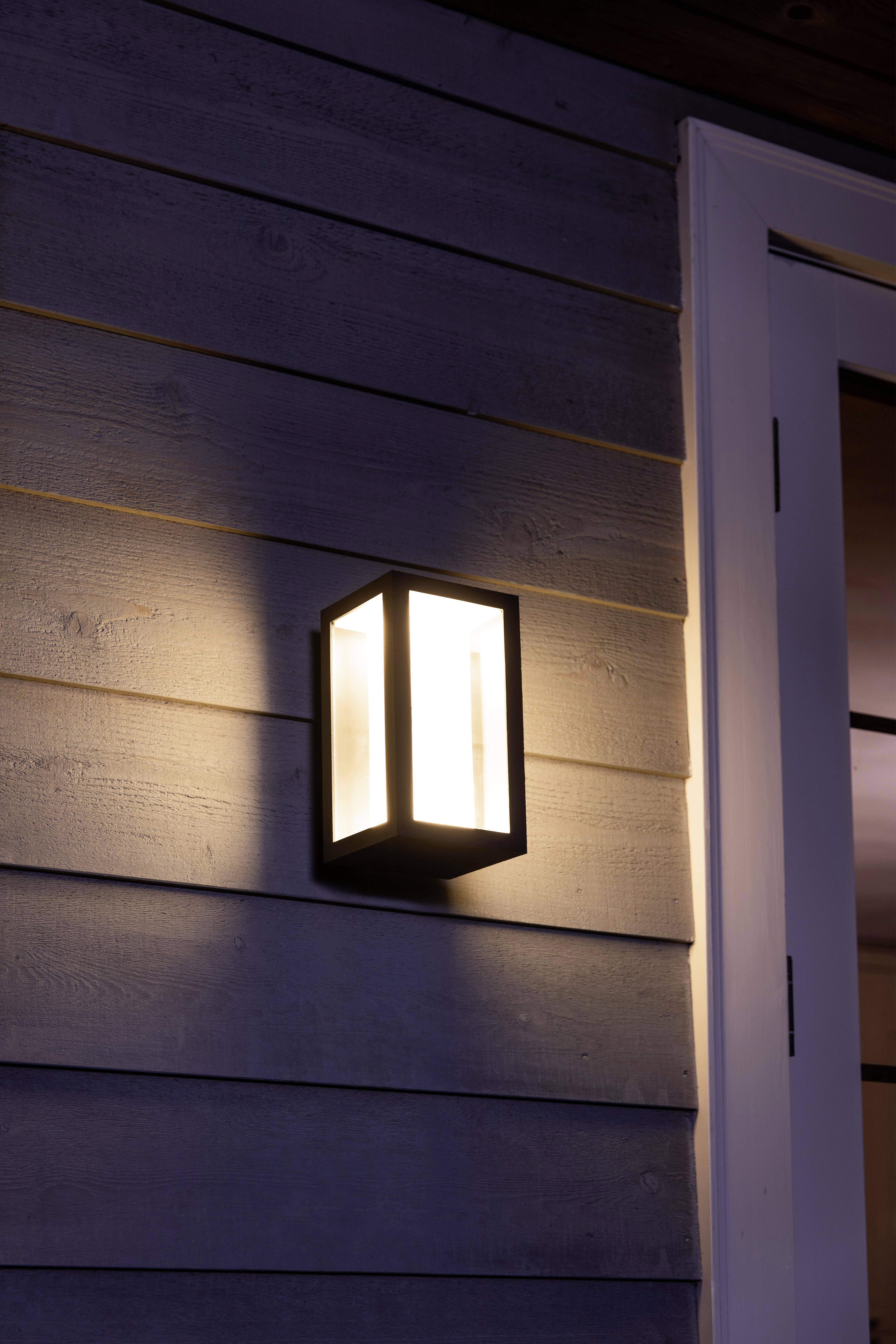 Hue LED-Außenwandleuchte 17429/30/P7 Impress LED fest eingebaut 16 W RGBW