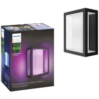 Philips Hue LED-Außenwandleuchte 17430/30/P7 Impress LED fest eingebaut 16 W RGBW Philips Hue LED-Außenwandleuchte 17430/30/P7 Impress LED fest eingebaut 16 W RGBW
