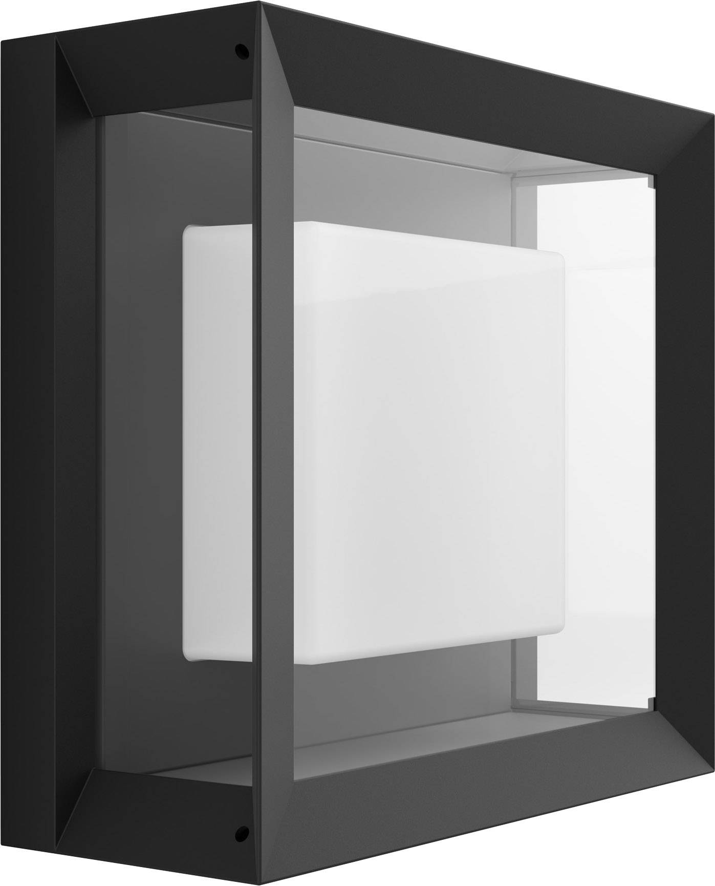 Philips Hue LED-Außenwandleuchte 1743830P7 Econic LED fest eingebaut 15 W RGBW