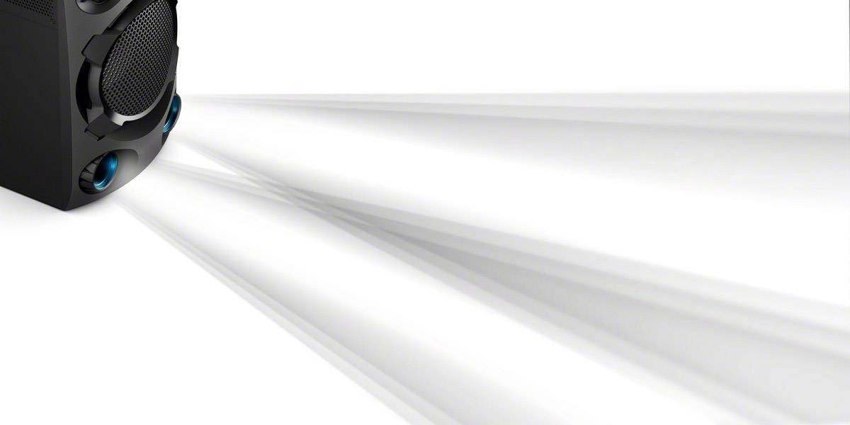 Sony MHC-V02 Party Lautsprecher 18cm 7 Zoll 1St.