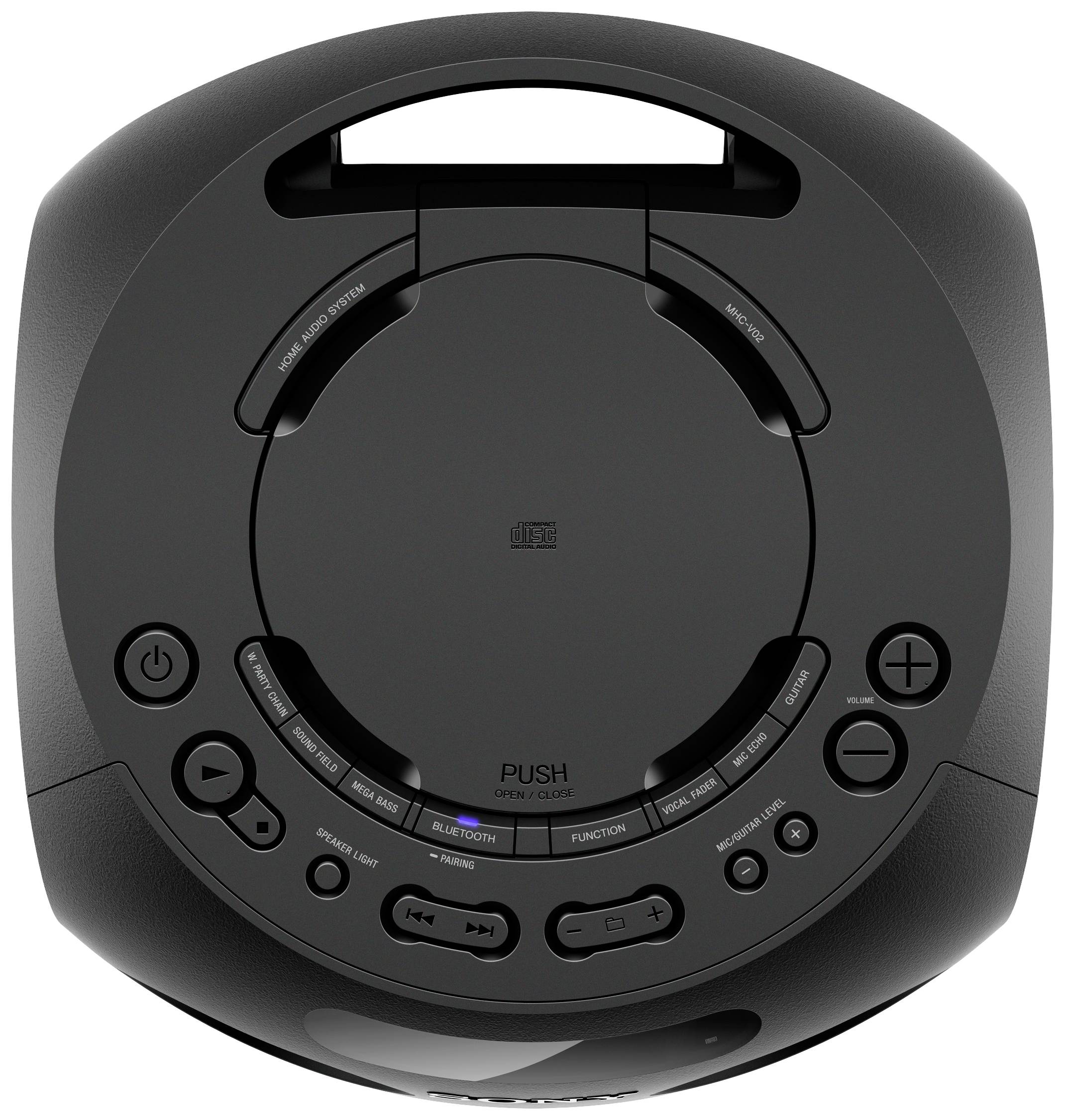 Sony MHC-V02 Party Lautsprecher 18cm 7 Zoll 1St.