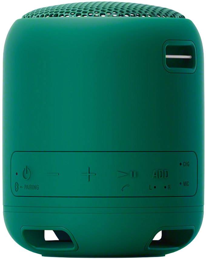 Sony SRS-XB12 Bluetooth® Lautsprecher Outdoor, Staubfest, Wasserfest Grün