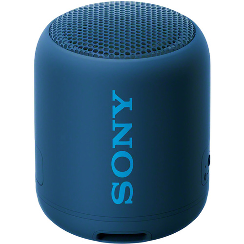 Sony SRS-XB12 Bluetooth® Lautsprecher Outdoor, Staubfest, Wasserfest Blau