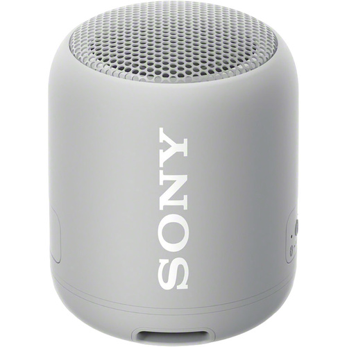 Sony SRS-XB12 Bluetooth® Lautsprecher Outdoor, Staubfest, Wasserfest Grau