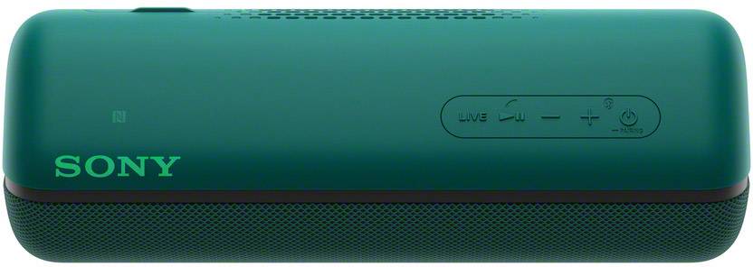 Sony SRS-XB32 Bluetooth® Lautsprecher AUX, Outdoor, Staubfest, stoßfest, USB, Wasserfest Grün