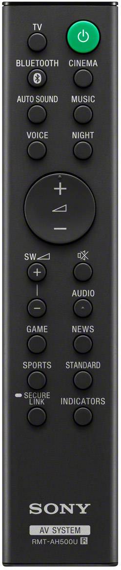 Sony HT-S350 Soundbar Schwarz Bluetooth®, inkl. kabellosem Subwoofer, Wandbefestigung