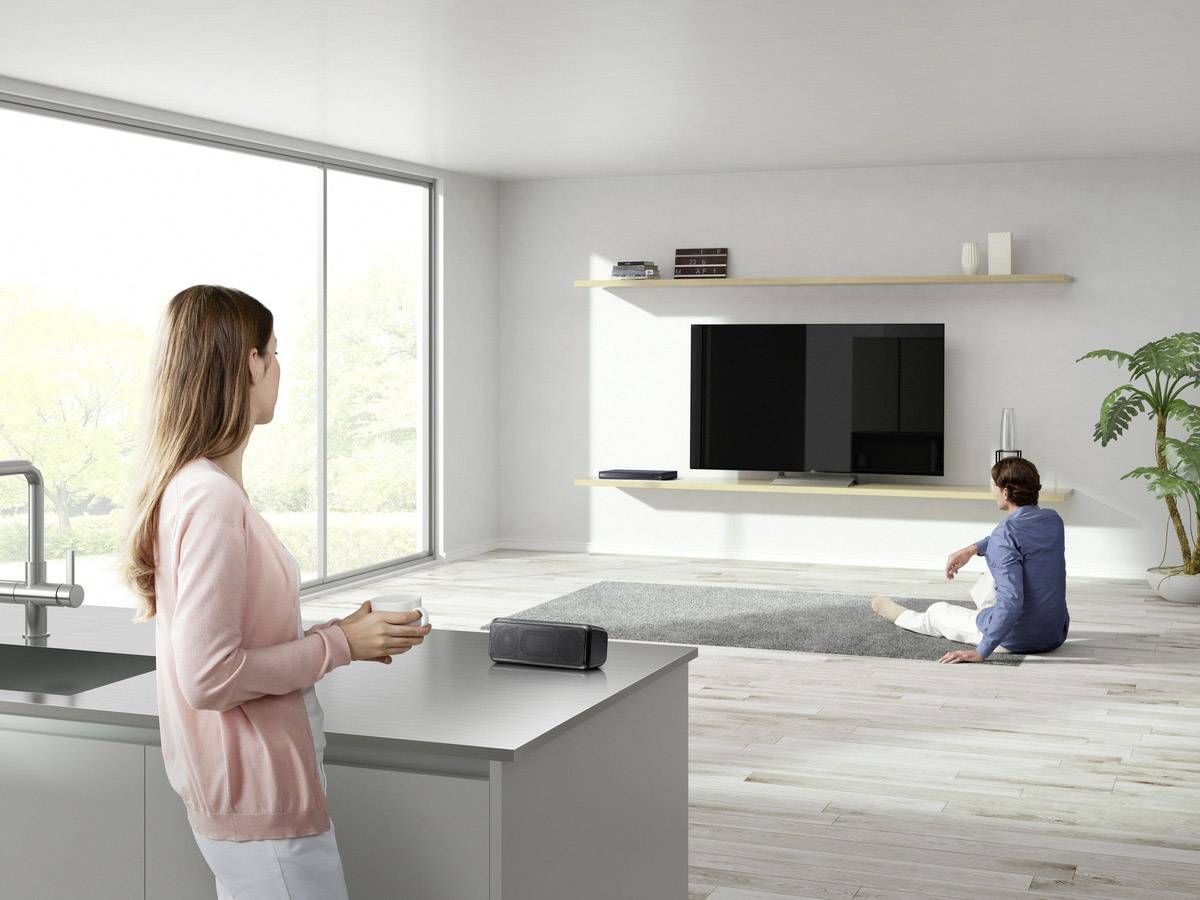 Sony UBP-X800M2 UHD Blu-ray-Player 4K Ultra HD, High-Resolution Audio, WLAN, Smart TV Schwarz