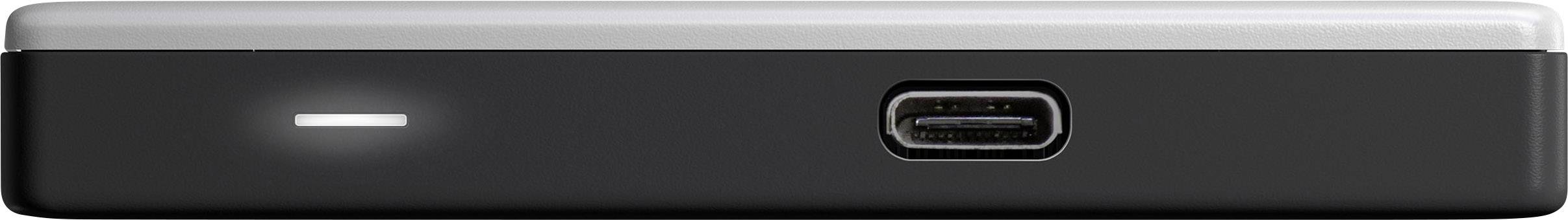 WD My Passport Ultra 1 TB Externe Festplatte 6.35 cm (2.5 Zoll) USB-C® Silber WDBC3C0010BSL-WESN