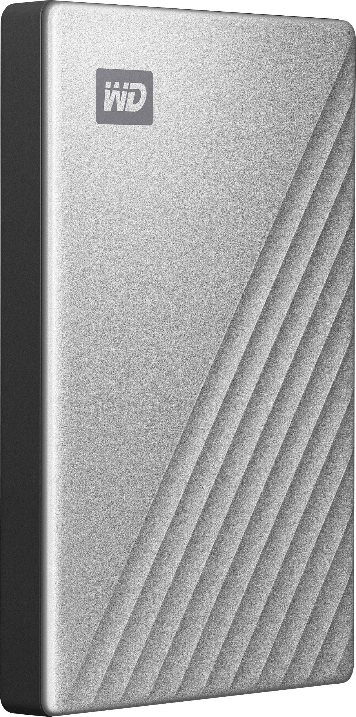 WD My Passport Ultra 2TB Externe Festplatte 6.35cm (2.5 Zoll) USB-C® Silber WDBC3C0020BSL-WESN