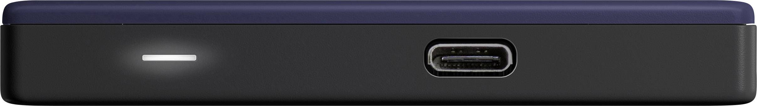 WD My Passport Ultra 2 TB Externe Festplatte 6.35 cm (2.5 Zoll) USB-C® Blau WDBC3C0020BBL-WESN