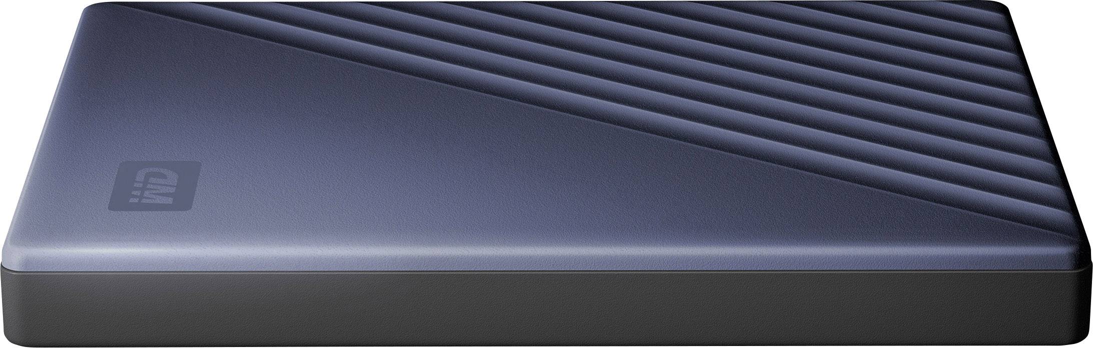 WD My Passport Ultra 2 TB Externe Festplatte 6.35 cm (2.5 Zoll) USB-C® Blau WDBC3C0020BBL-WESN