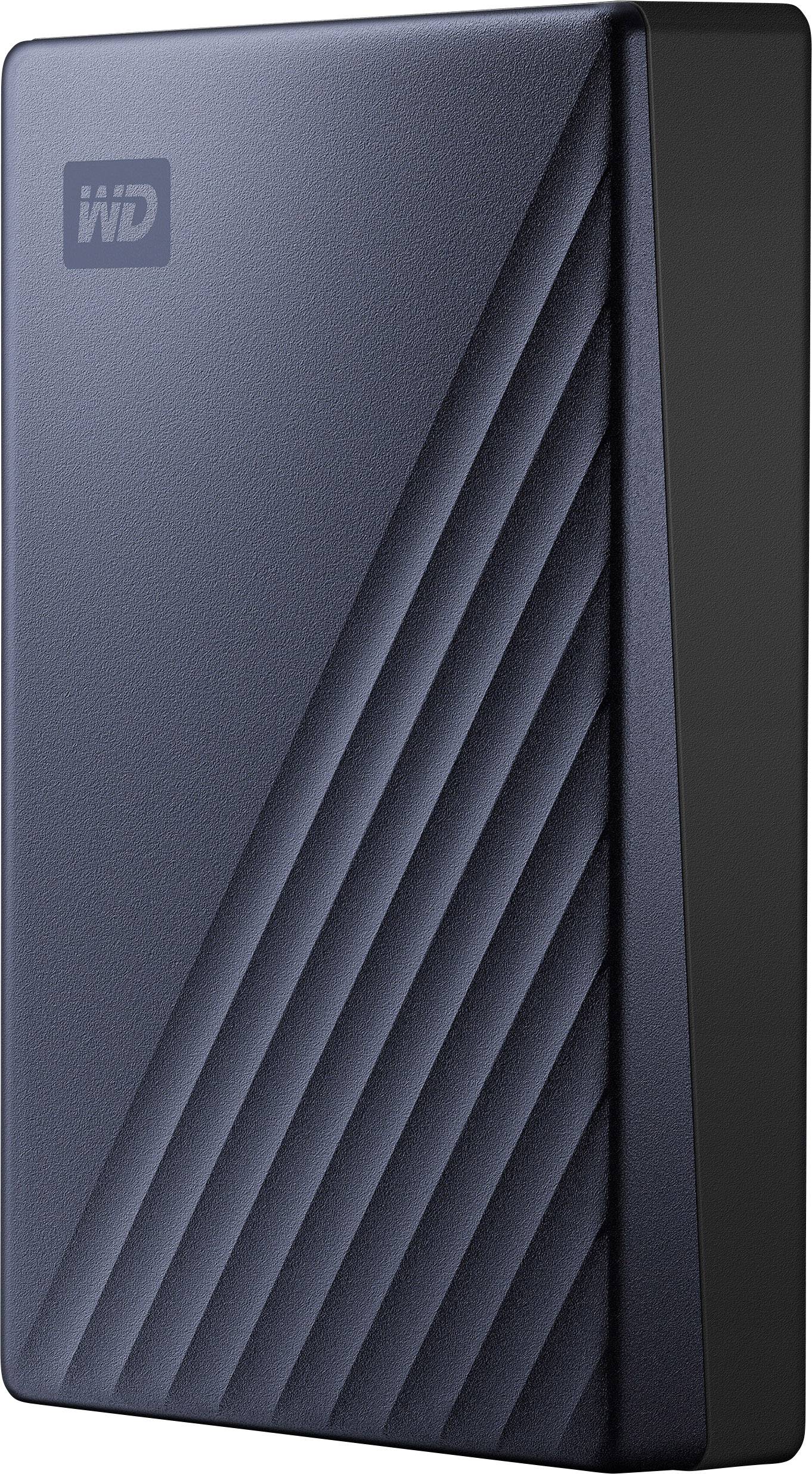 WD My Passport Ultra 4 TB Externe Festplatte 6.35 cm (2.5 Zoll) USB-C® Blau WDBFTM0040BBL-WESN