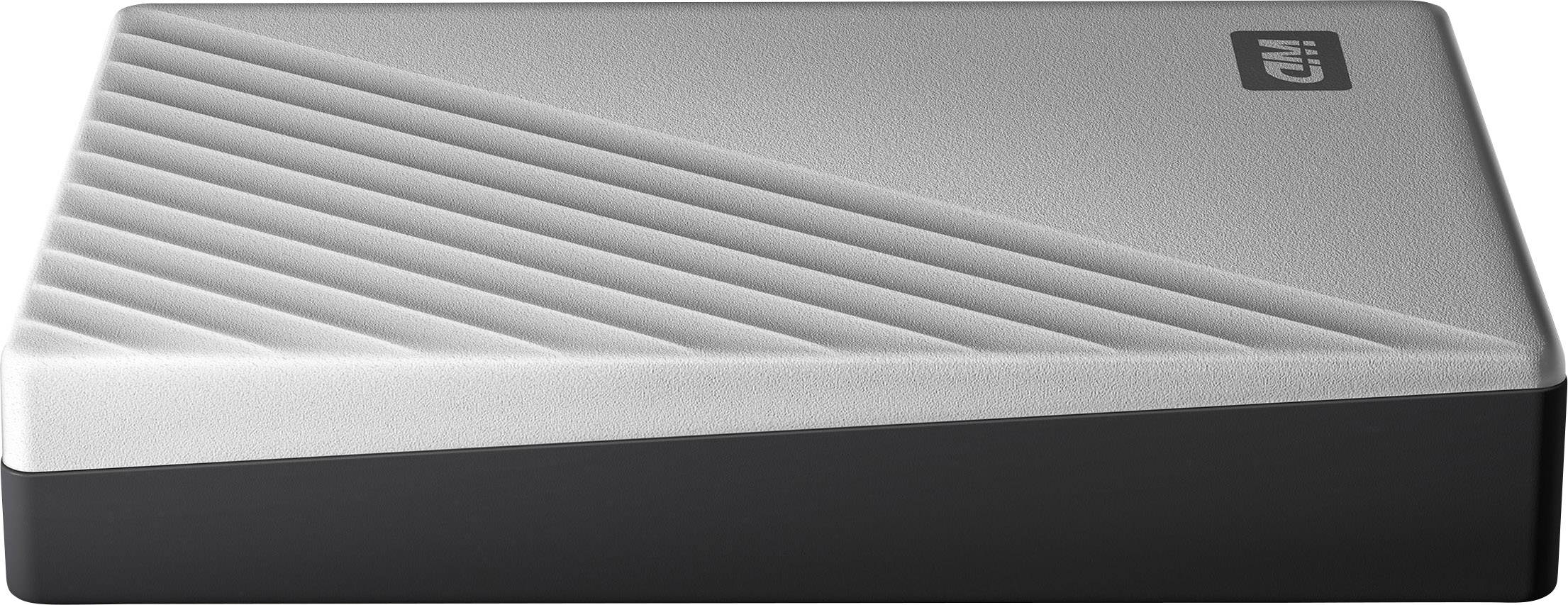 WD My Passport Ultra 4TB Externe Festplatte 6.35cm (2.5 Zoll) USB-C® Silber WDBFTM0040BSL-WESN