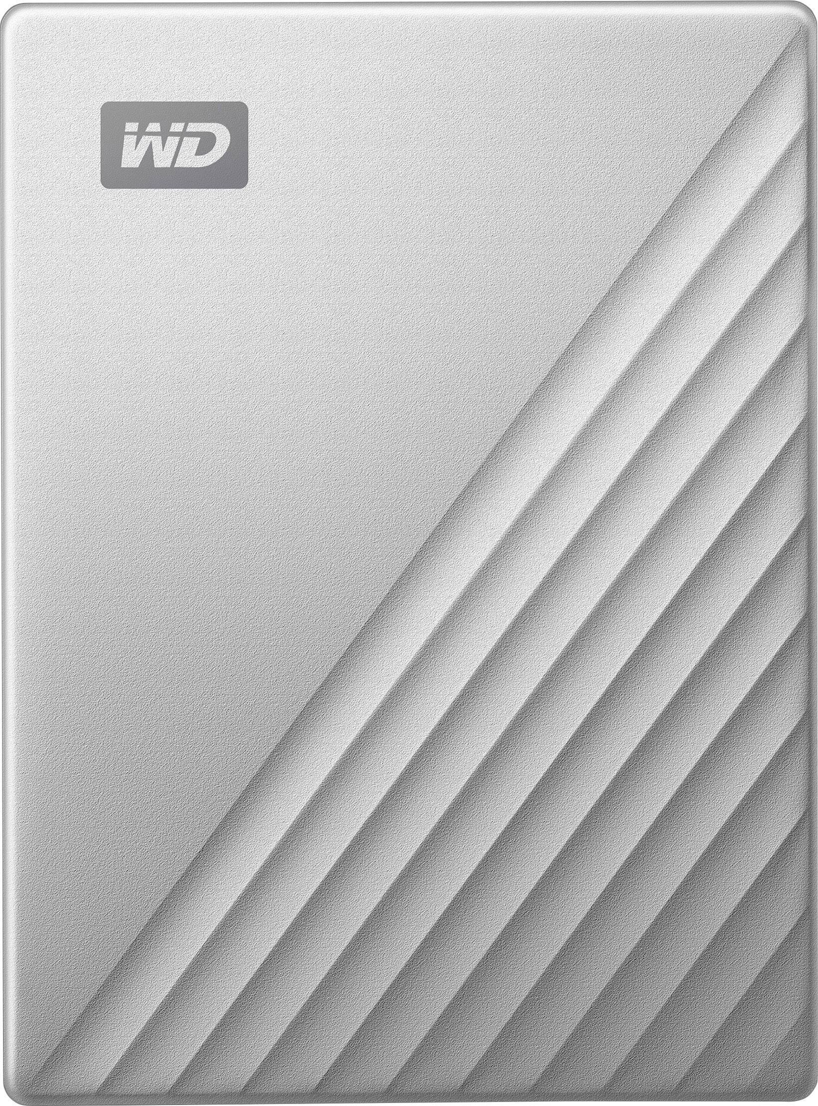 WD My Passport Ultra 4 TB Externe Festplatte 6.35 cm (2.5 Zoll) USB-C® Silber WDBFTM0040BSL-WESN