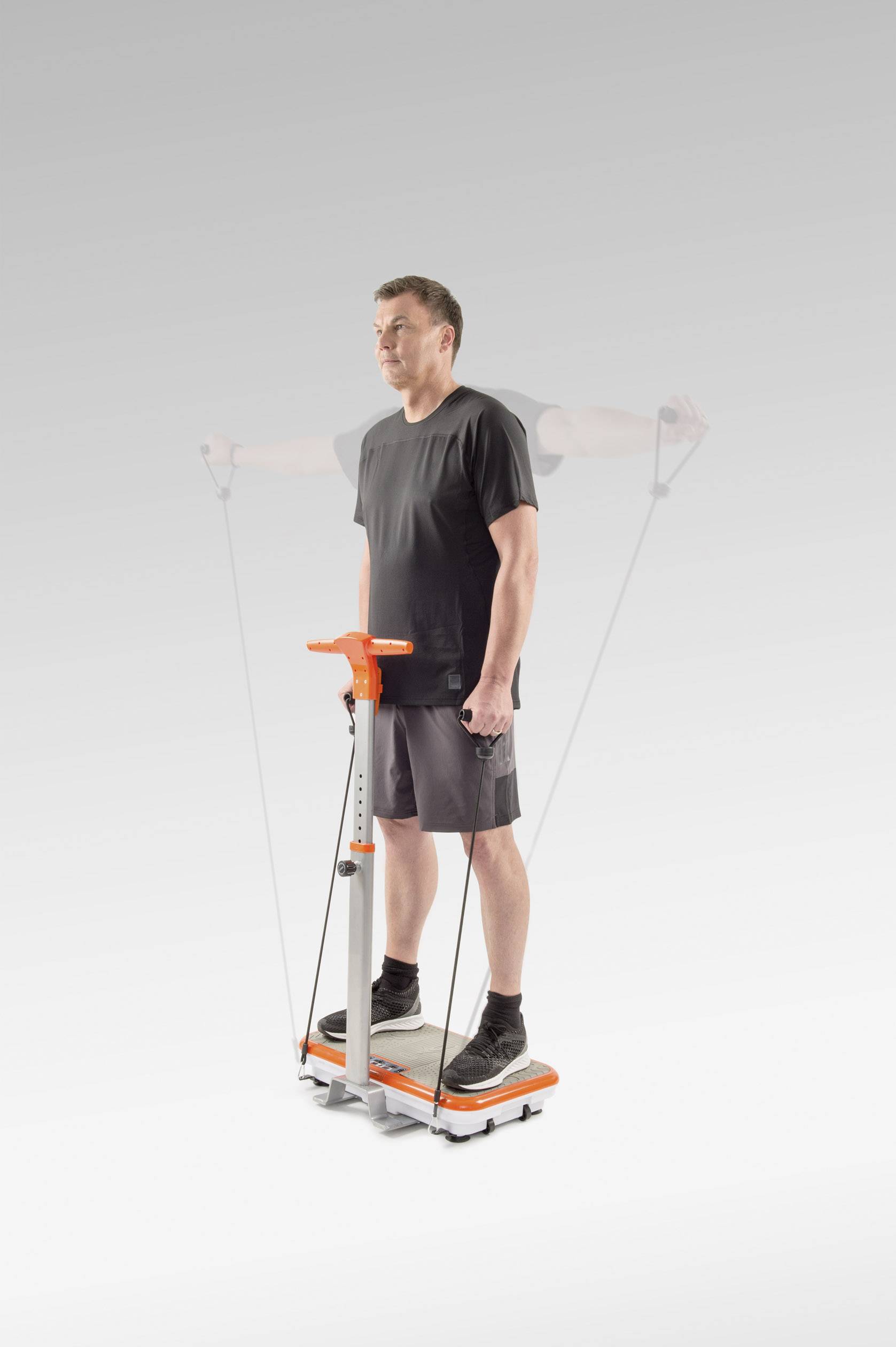 Mediashop VibroShaper mit Griff orange