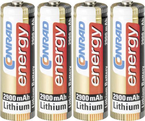 Extreme Power FR6 Mignon (AA)-Batterie Lithium 2900 mAh 1.5V 4St.