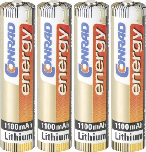 Extreme Power FR03 Micro (AAA)-Batterie Lithium 1100 mAh 1.5V 4St.