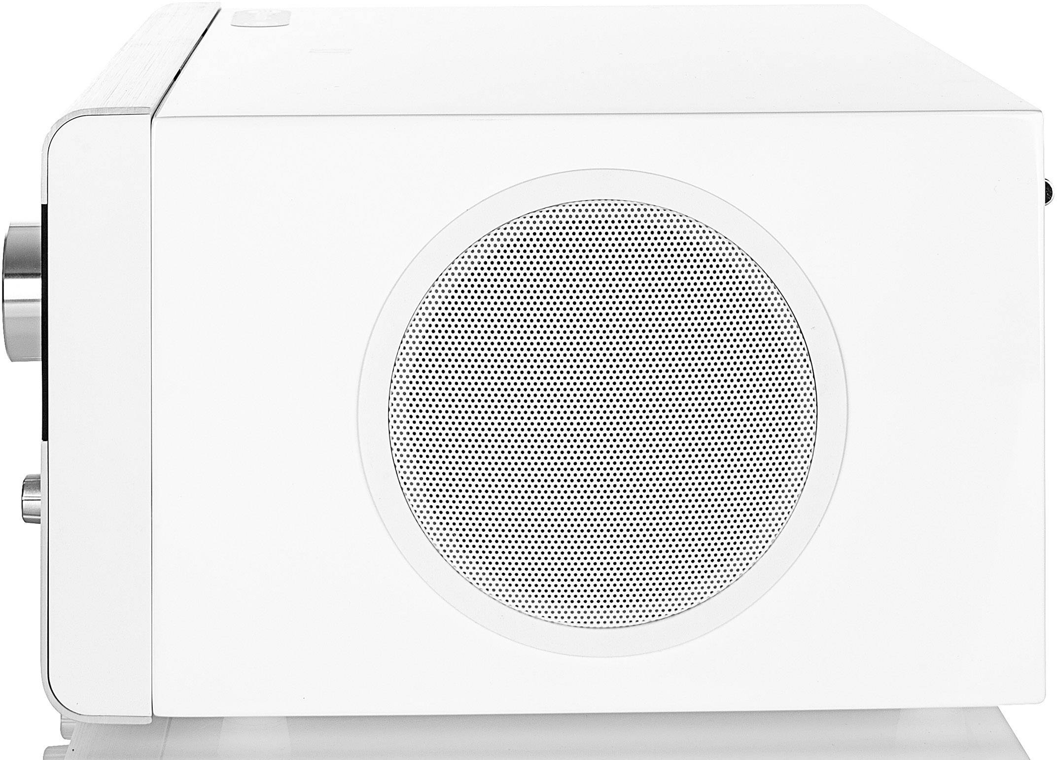 Dual CR 900 Phantom Internet CD-Radio DAB+, UKW AUX, Bluetooth®, CD, DLNA, NFC, USB, WLAN, Internetradio DLNA-fähig, Spotify Weiß