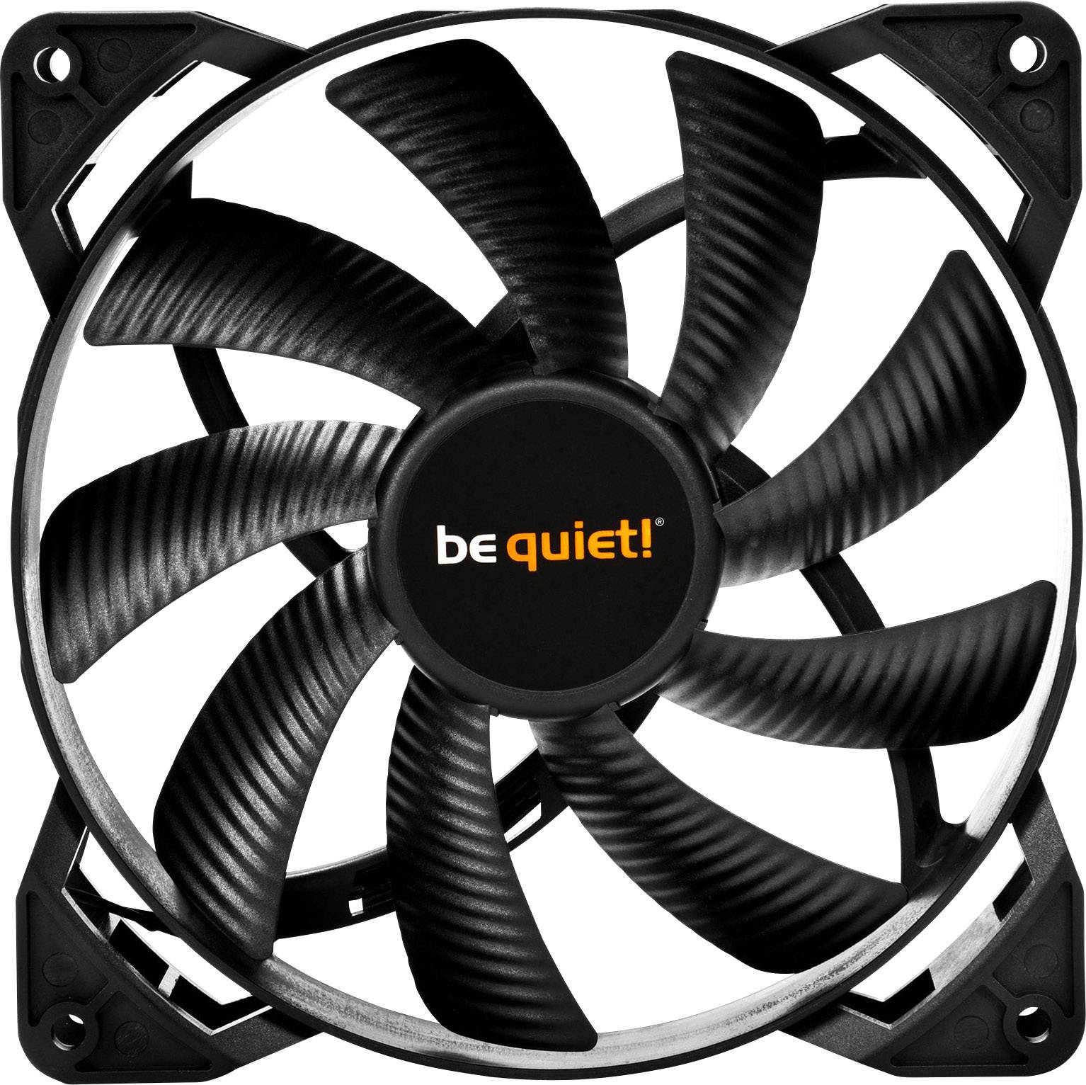 BeQuiet Pure Wings 2 PC-Gehäuse-Lüfter Schwarz (B x H x T) 120 x 120 x 25 mm