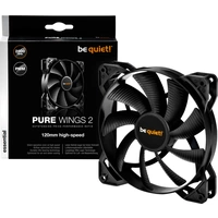 BeQuiet Pure Wings 2 120mm high-speed PC-Gehäuse-Lüfter Schwarz (B x H x T) 120 x 120 x 25mm BeQuiet Pure Wings 2 120mm high-speed PC-Gehäuse-Lüfter Schwarz (B x H x T) 120 x 120 x 25mm