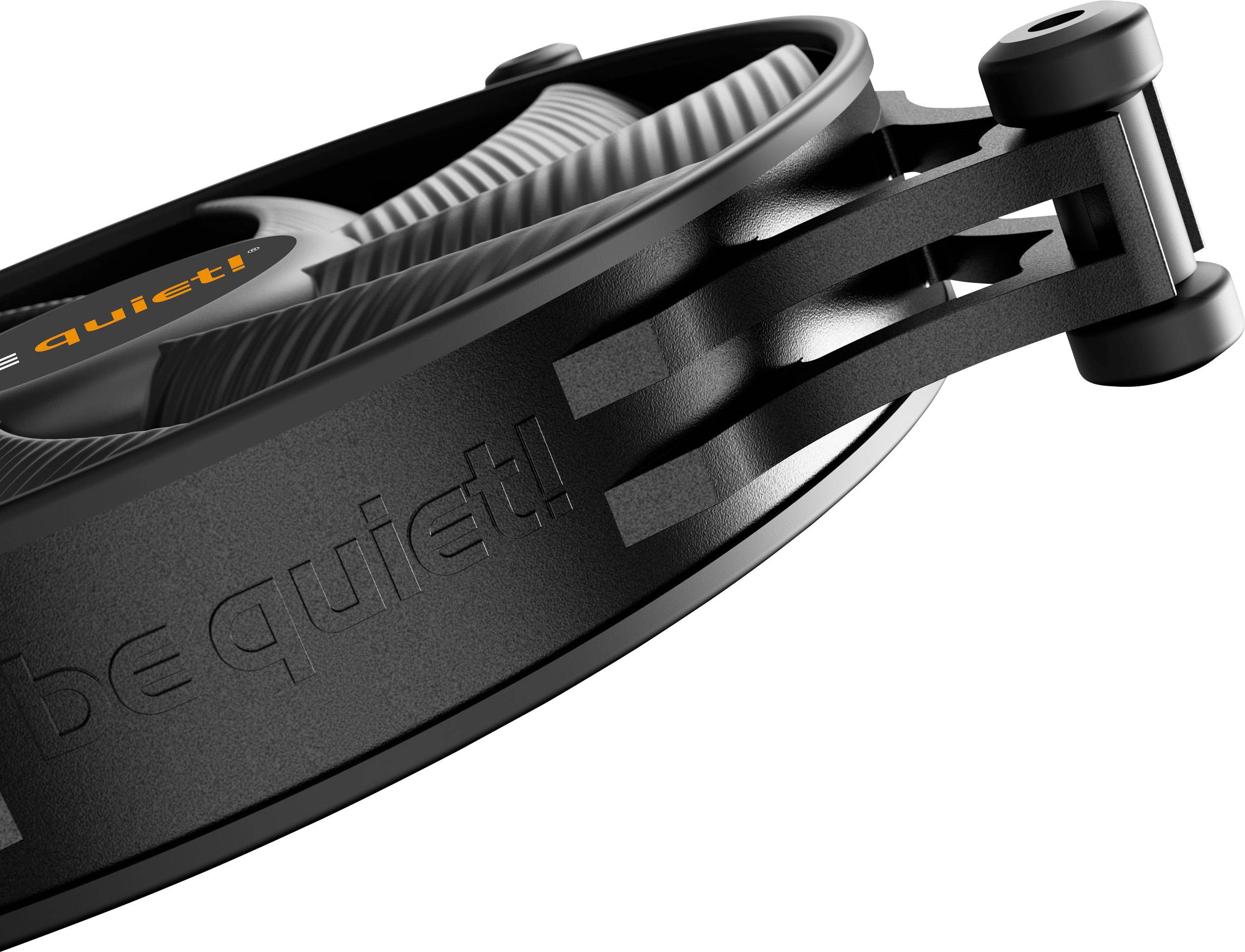 BeQuiet Shadow Wings 2 PC-Gehäuse-Lüfter Schwarz (B x H x T) 140 x 140 x 25 mm