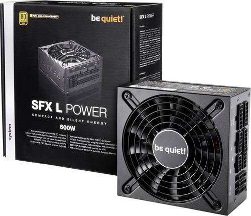 BeQuiet SFX-L Power PC Netzteil 600W SFX 80PLUS® Gold