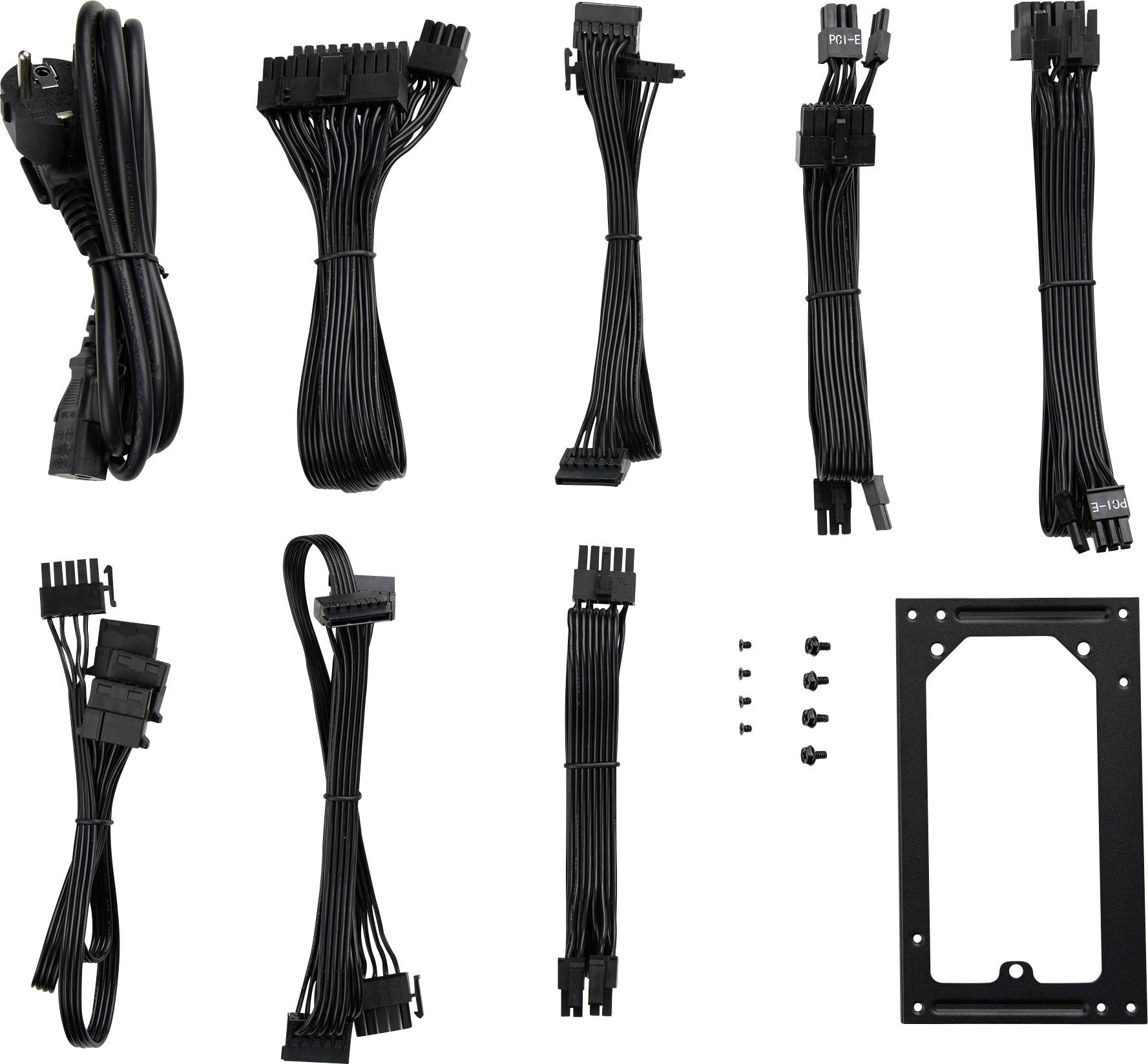 Power Netzgerät 600 W 20+4 Pin Atx Schwarz