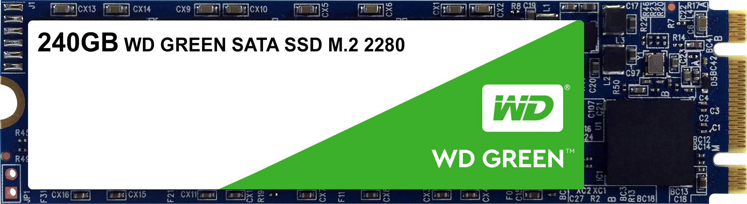 WD Green™ 240 GB Interne M.2 SATA SSD 2280 M.2 SATA 6 Gb/s Retail WDS240G2G0B