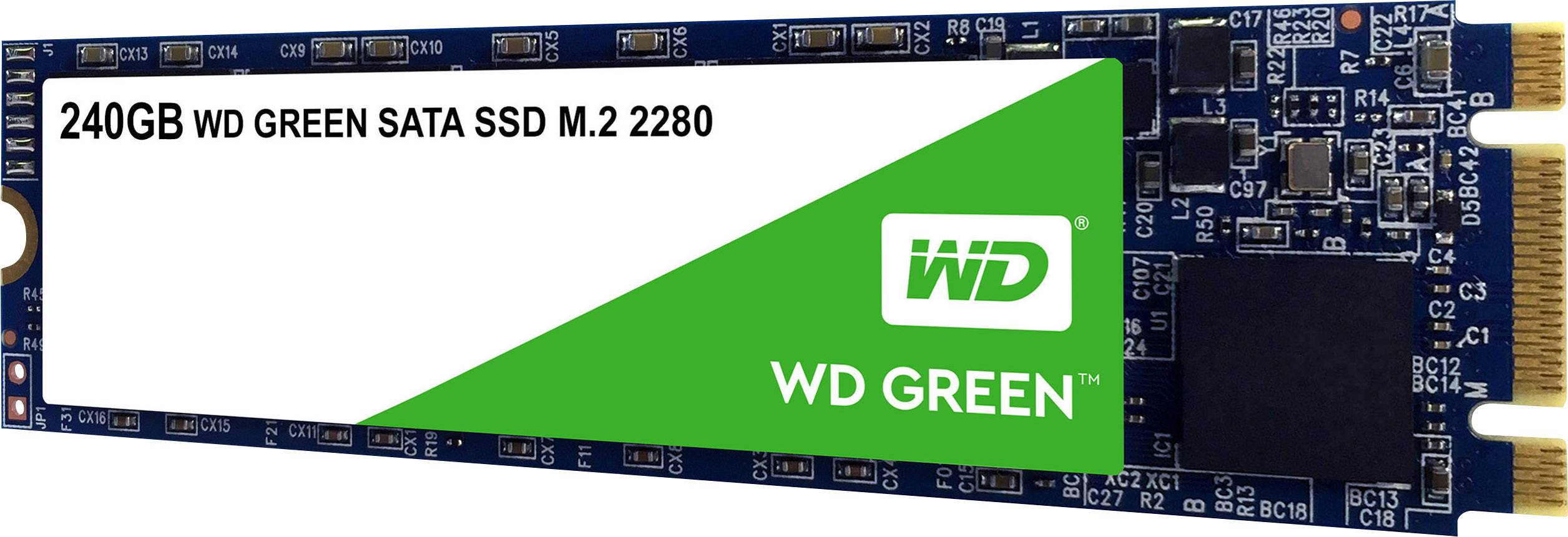 WD Green™ 240 GB Interne M.2 SATA SSD 2280 M.2 SATA 6 Gb/s Retail WDS240G2G0B