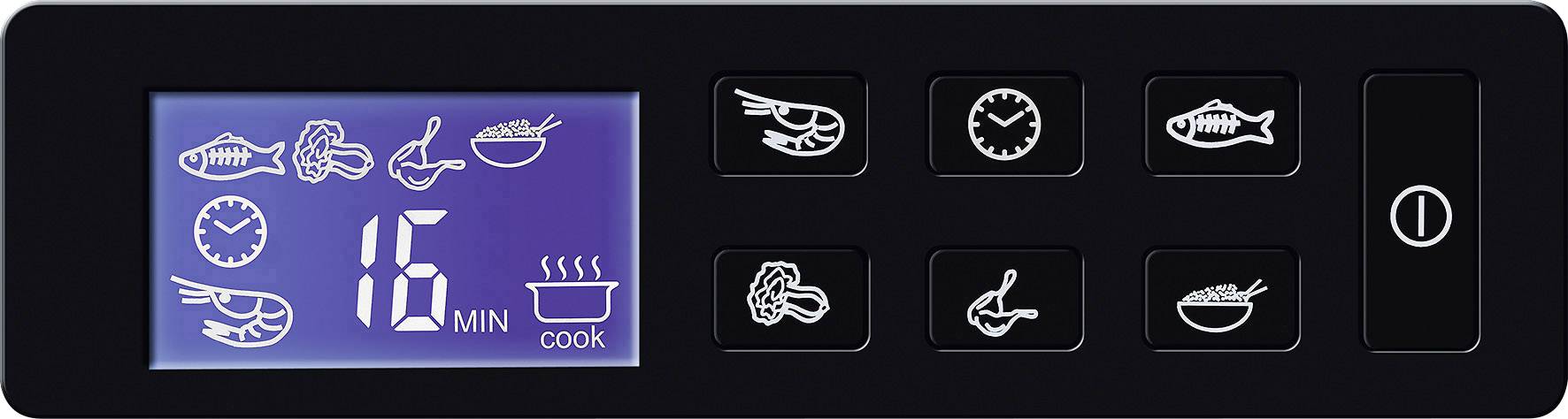 Steba DG 2 Dampfgarer Reiskochfunktion Stahl