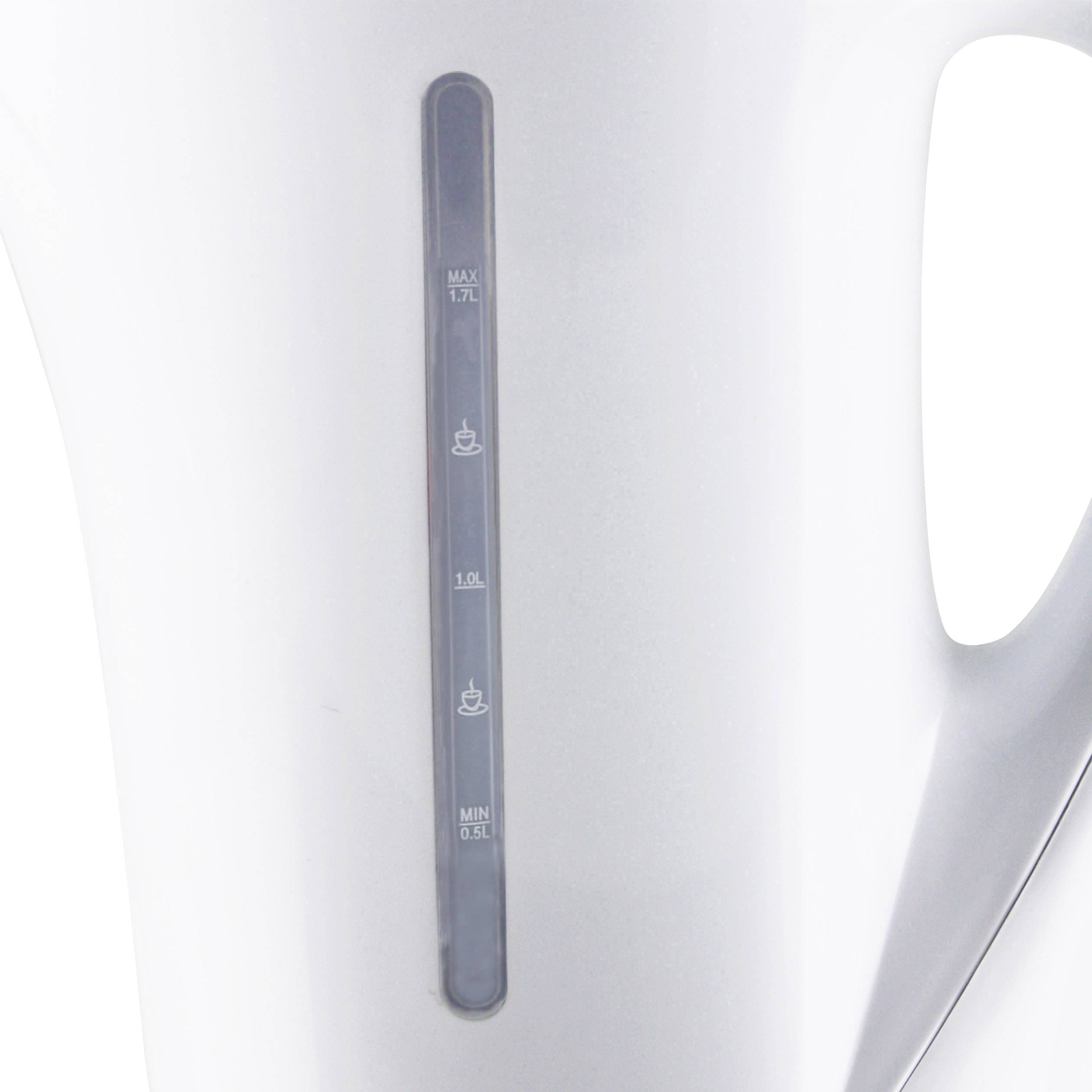 EMERIO WK-111082 Wasserkocher schnurlos Weiß